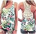 Franterd Women T-Shirt Vest Summer Lace Short Sleeve Blouse Tank Tops