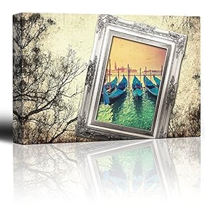 Vibrant Image of a Boat Harbor Being Framed...