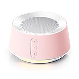 BGOVERSS White Noise Sound Machine with 14 Soothing