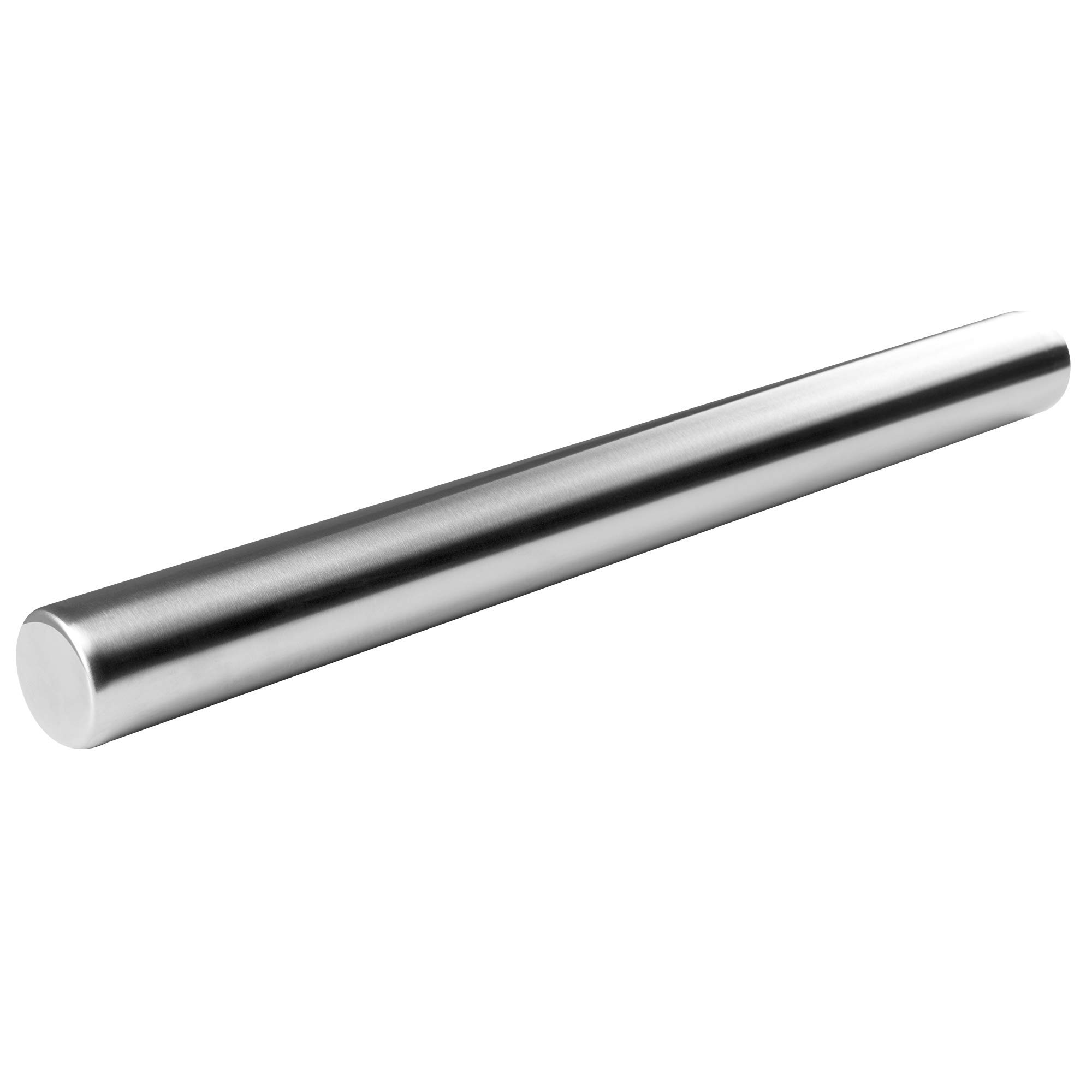 Lurch 70258 Rolling Pin Stainless Steel 40 cm Silver
