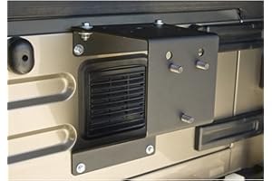 Rugged Ridge Spare Tire Carrier Mount | Black, Heavy Duty, Mounts up to a 35" Tire | 11585.01 | Fits 1987-2006 Jeep Wrangler YJ/TJ