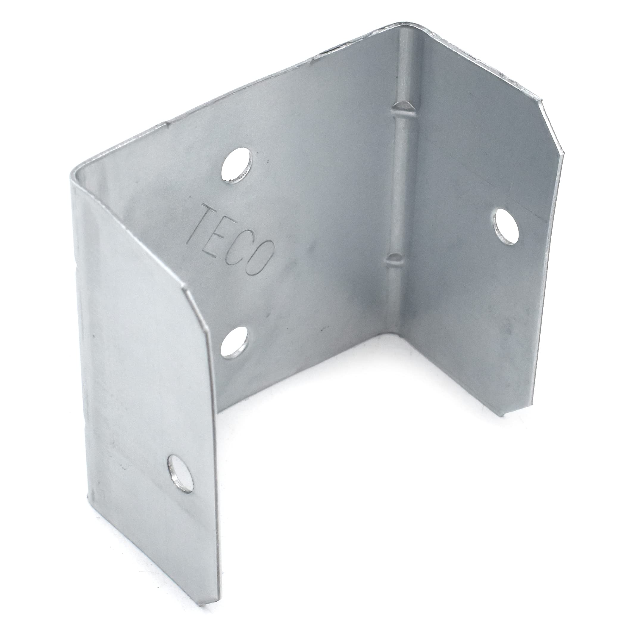 10, 50mm Galvanised Fence/Trellis Panel Bracket Clips