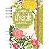 1 X Bold Blossoms Do It All Softcover Weekly Planner 2016 by Orange Circle Studios