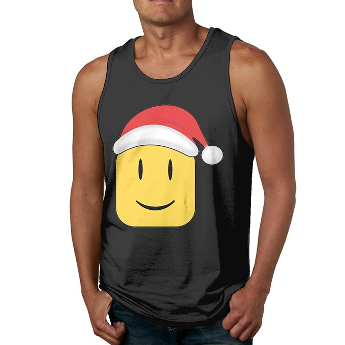 Amazon Com Jchesterton Roblox Noob For The Holidays Christmas Men S - jchesterton roblox noob for the holidays christmas men s tank top t shirt s black