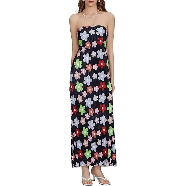 strapless open back dress Scarlett Bow Embellished Mini Dress