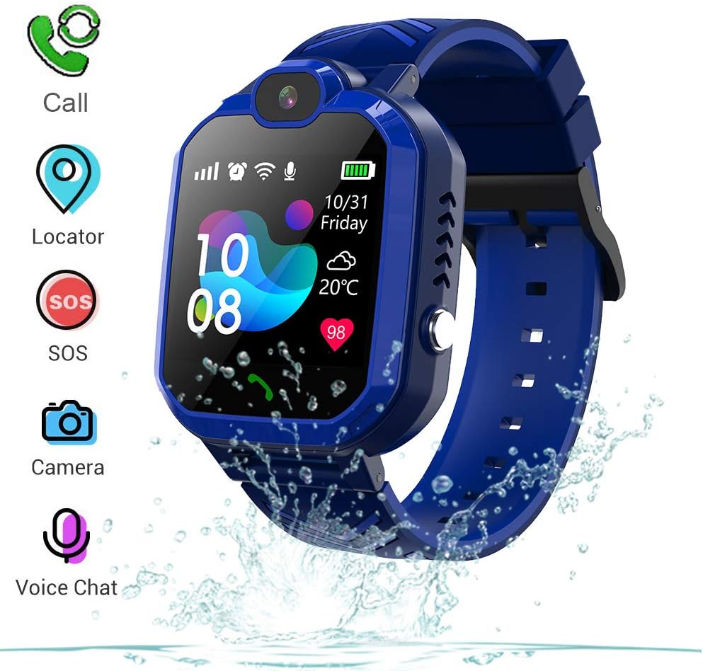 Winnes Inteligente Reloj para Niños, IP67 Impermeable Smart Watch ...