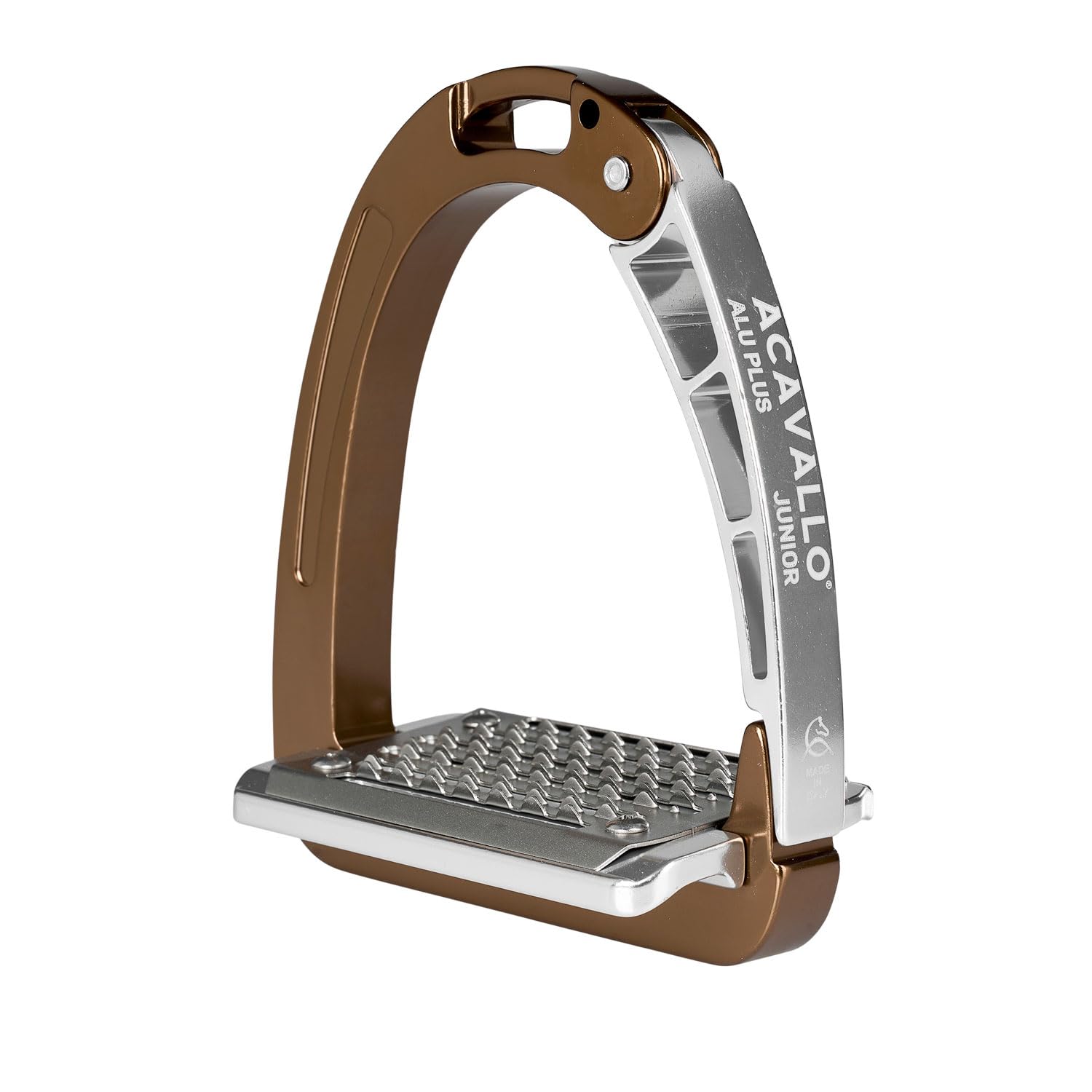 Photo 1 of Acavallo Aluplus Junior Stirrups, One Size, Bronze, Set of 2