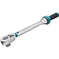 HAZET torque wrench 5120-3CT,10-60Nm, output: square 12.5 mm, 1/2 inch, tolerance: 3%, 30 teeth, operating angle 12 degrees I user-friendly compact reversible ratchet especially for commercial