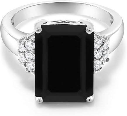 Rings Wedding Engagement Beautiful Silver Ring Women S Ring Fashion Ring Black Onyx Ring All Size Designer Ring Gemstone Ring 925 Sterling Silver Gift Ring
