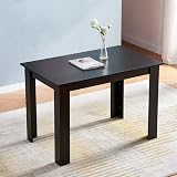Menaka 5-Piece Modern Wooden Dining Set with 110cm Table and 4 Chairs view 6
