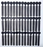 Orthodontic Ligature Ties (Black) Orthodontic Elastomeric O-rings Braces Rubber Bands (1008pcs)