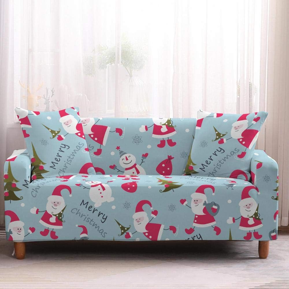 WXZhome Christmas Decoration Stretch Sofa Covers Elastic Slipcovers All