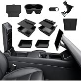Foronetry Center Console Organizer for 2025 2026 Tesla Model Y Juniper | Only Fit Premium &amp; Performance (Not for Standard &amp; YL), 10 PCS Organizer Set for Tesla Model Y Juniper Accessories