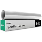 Cricut® SportFlex Iron-On, White (5 ft) | HTV Heat Transfer Vinyl for Sportswear