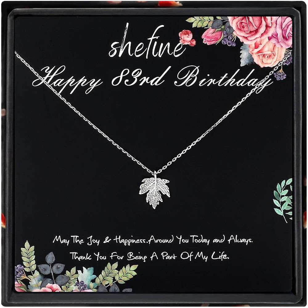 birthday gift for 83 year old woman