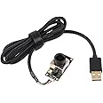 Coolwell OV5693 5MP USB Camera Module Supports Raspberry Pi Jetson Nano PC Fixed-Focus USB 2.0 Port Auto Focusing M12 Camera Module 135° Wide View