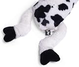 Petface Farmyard Buddies Lazy Moo Plush Dog Toy view 3