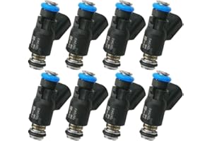 Automotive-leader 8Pcs FJ1089 12613412 Fuel Injectors Nozzles 4 Holes Engine for 2010-2013 Chevrolet Silverado 1500 2500 HD Cadillac Escalade 6.0 vortec V8 Engine
