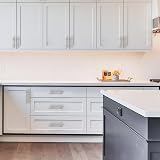 Amerdeco 10 Pack Brushed Satin Nickel and Gold Cabinet Pulls 3.75 Inch AM002 view 5