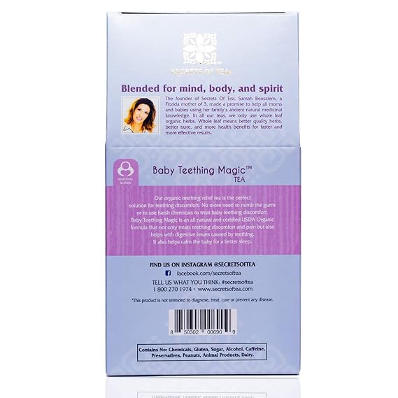 baby teething magic tea