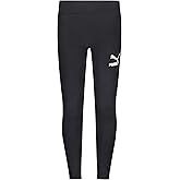 Puma Girls Core Logo Legging, Elastic Waistband, Soft & Comfortable