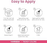 VANREESA Gel Nail Polish Set 21 Colors Base Top Coat UV Soak Off view 6