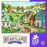 MasterPieces Heartland Double Dip - Kids with Ice Cream 550 Piece Jigsaw Puzzle by Bonnie White
