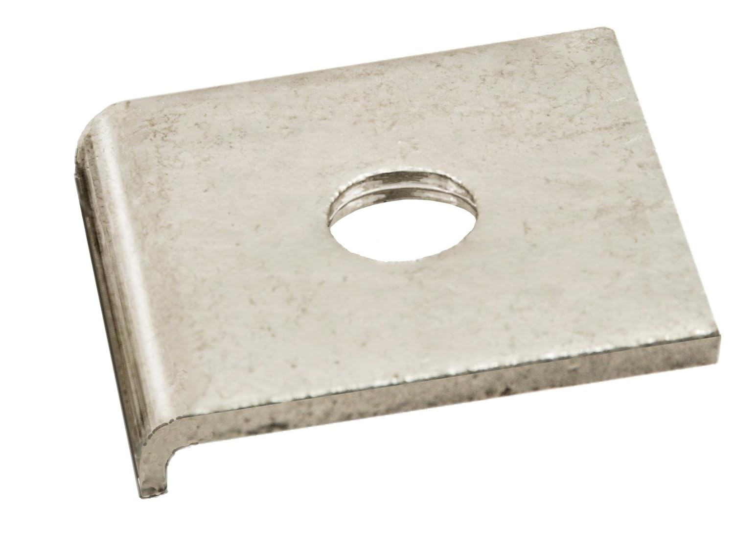 Carbon Steel Type B Tab Washer, Galvanized Finish, Meets