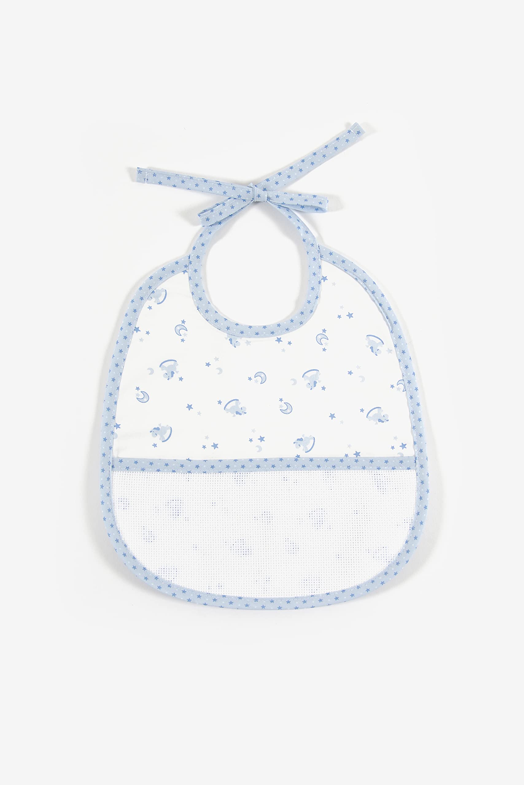 DMC 6 Month Bib Blue