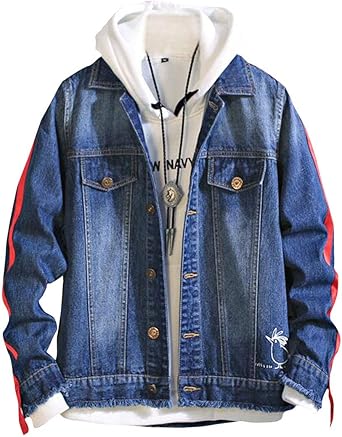 side stripe jeans mens amazon