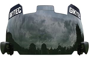 GIKYTEC Football Helmet Visor, Scratch Resistant, for Helmet Fits Youth and Adult Football Helmets