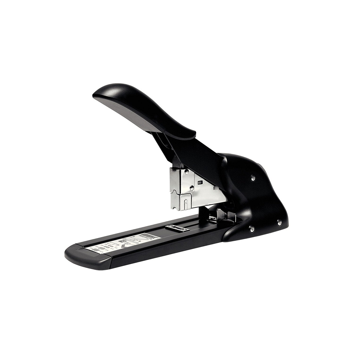 Rapid Fashion HD110 Heavy Duty Stapler, 110 Sheet Capacity, High Volume Stapling, Metal and Plastic, Black, 21080816