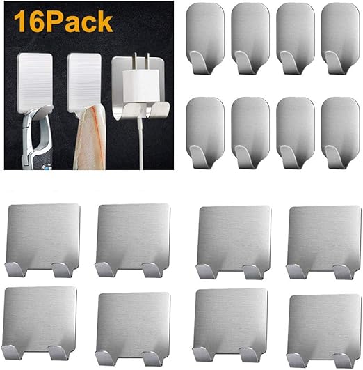 Bad Kuche Kunststoff Selbstklebende Haken Zum Aufhangen An Der Wand Badezimmer Handtucher 5 Stuck Wandhaken