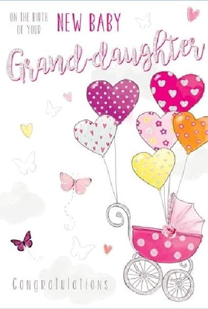 Biglietto Di Auguri Per Nipote Neonato X 14 Cm Biglietto Di Auguri Per La Nascita Della Nipote Amazon It Cancelleria E Prodotti Per Ufficio