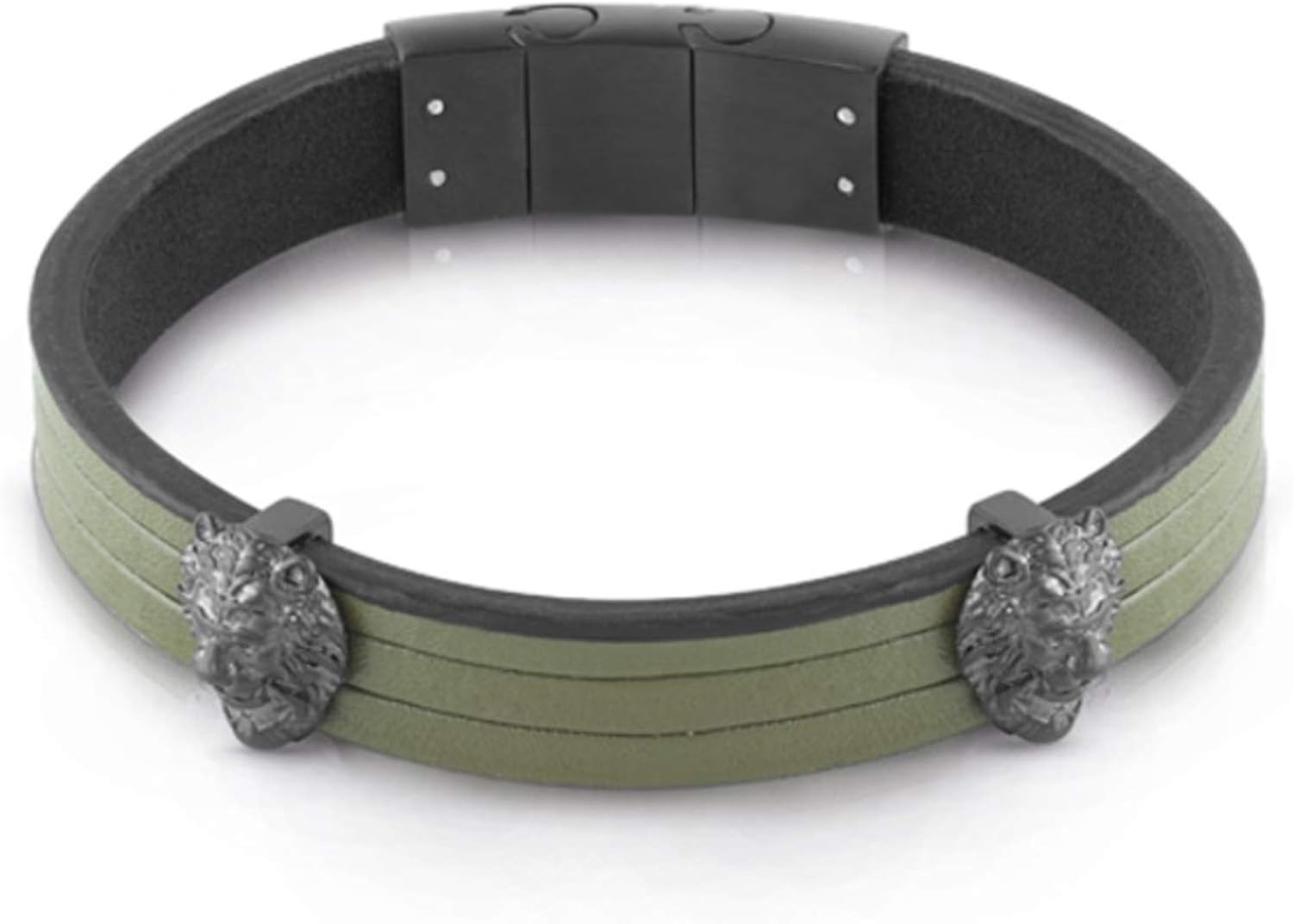 GUESS Men Leather Bracelet Jewelry