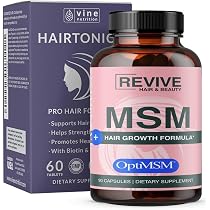 Amazon.com: Vine Nutrition Hair Vitamins MSM Powder Healhty Hair ...