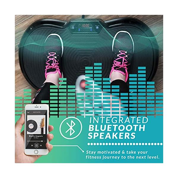 Bluefin-Fitness-Ultra-Slim-Vibration-Plate-Lose-Fat-Tone-Up-at-Home-5-Programs-180-Levels-Bluetooth-Speakers-Easy-Storage-Sleek-UK-Design Bluefin Fitness Vibration Plate Ultra Slim Plus | Vibration Plate Exercise Machine For Whole Body Workout | Compact…