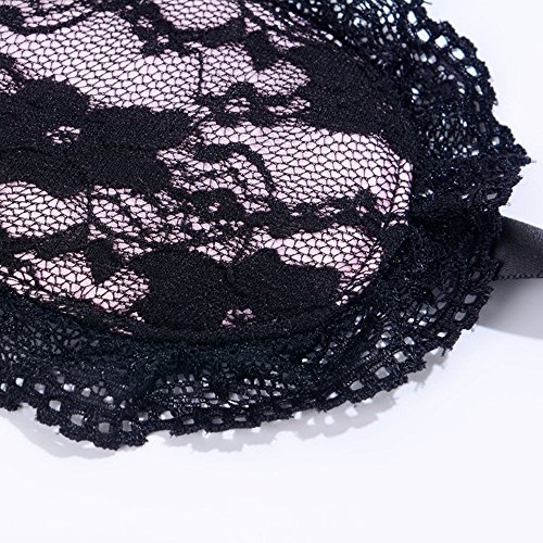 M_Eshop Lace Blindfold and Handcuffs Set (Pink)