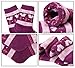 DoSmart Women's Super Thick Winter Wool Casual Crew Socks-5 Pairs(Squirrel)