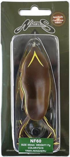 Amazon ノリーズ Nories フロッグ Nf60 65mm 17g ヤマアカガエル Fg16 129 ノリーズ Nories ルアー
