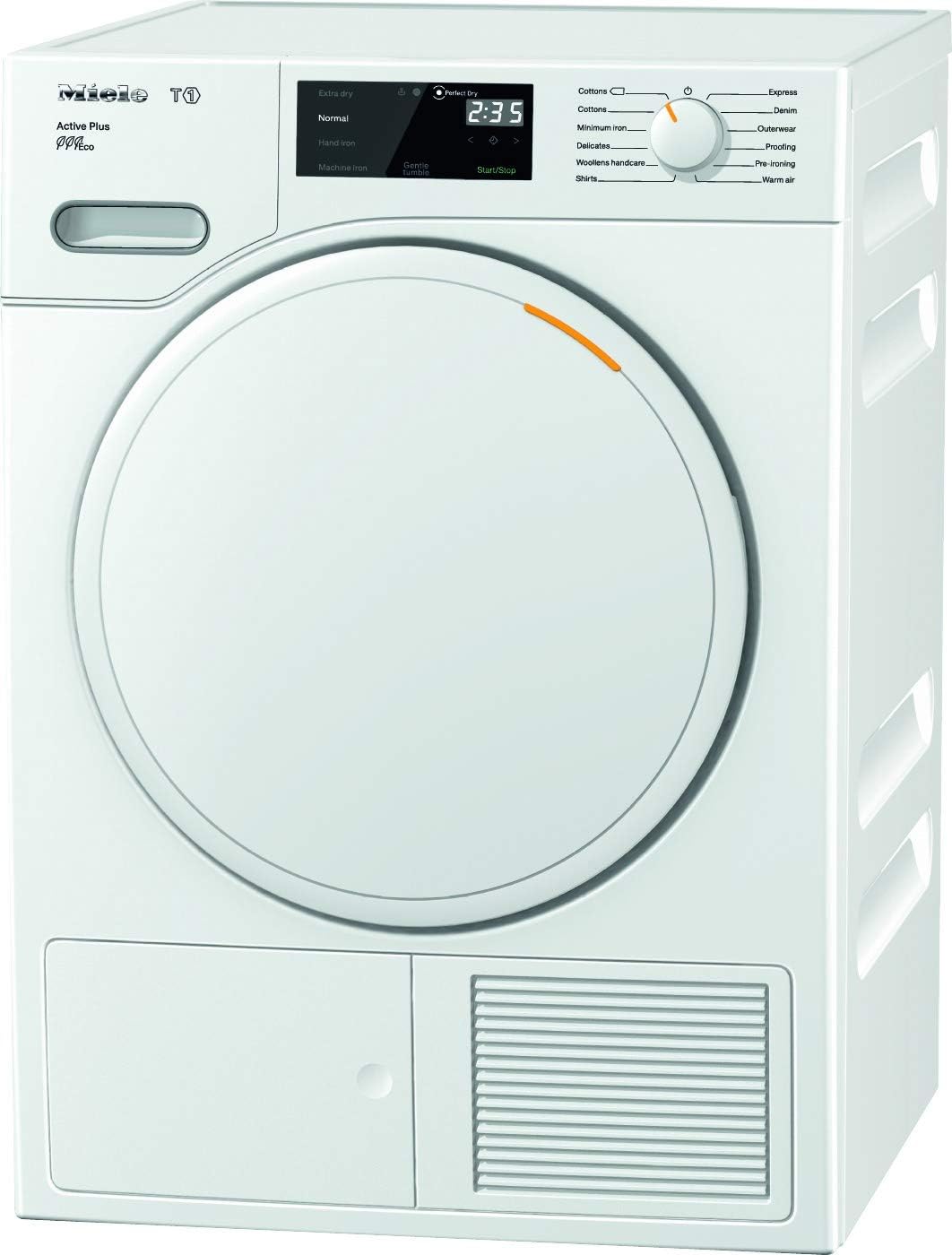 Miele TWE520WP Freestanding Heat Pump Tumble Dryer, 8Kg Load, White