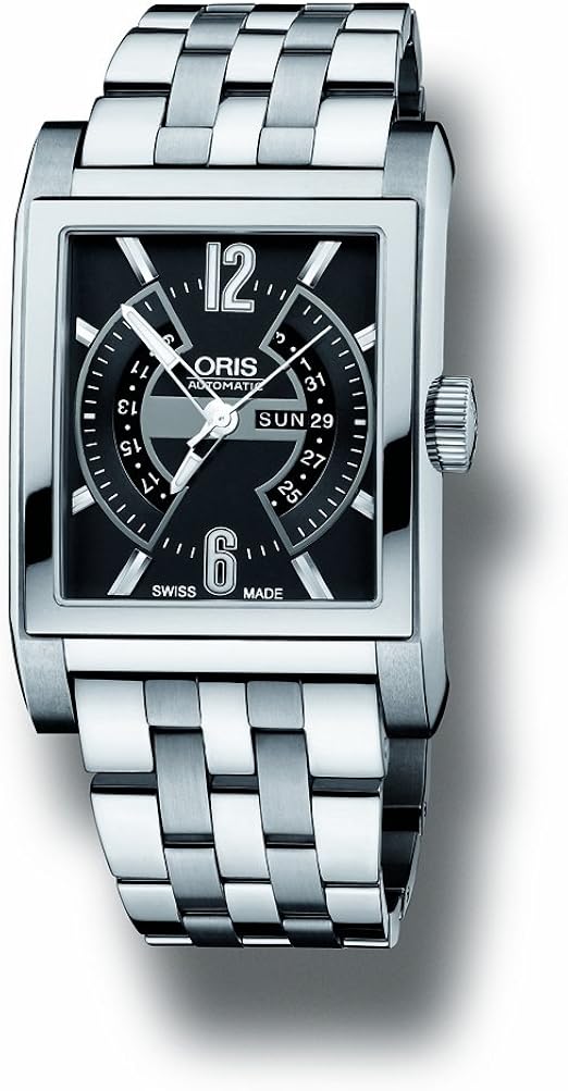 oris rectangular chrono titanium 7625