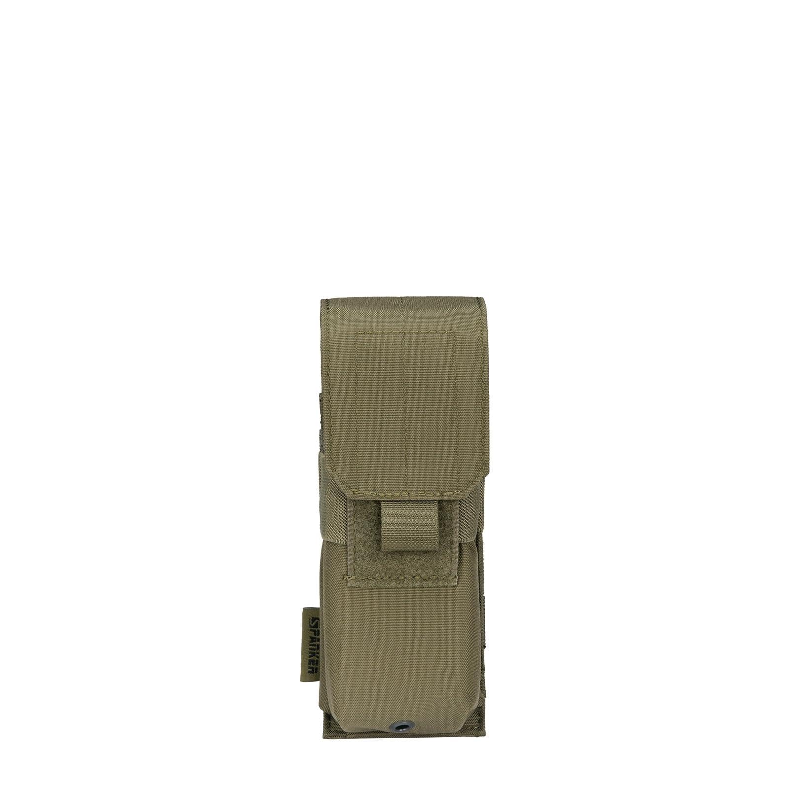 EXCELLENT ELITE SPANKER Tactical M4 Mag Pouch Single/Double/Triple Mag Pouch for M4 M14 M16 AR15 AR10 G36 Magazine (Ranger Green)