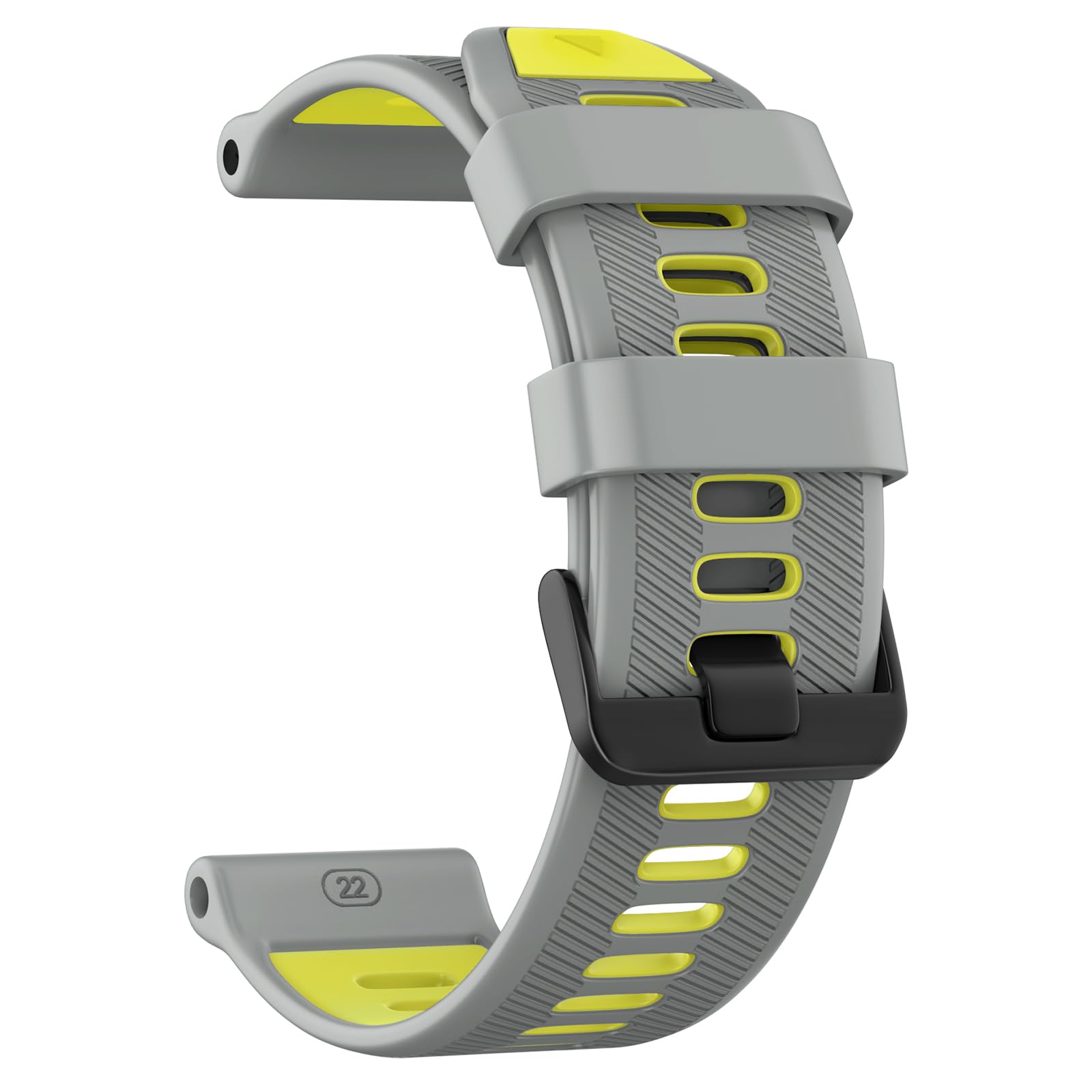 U-LIMVE Watch Strap for Garmin Forerunner 965/Forerunner 955/Forerunner 945/Forerunner 935, Soft Silicone 22mm Replacement Bands