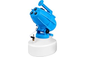 Electric ULV Fogger Sprayer Machine with 3 Nozzles, Portable Cold Fogger Machine Spraying Adjustable Flow Rate Distance 30ft 