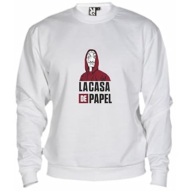Bikerella Felpa Unisex La Casa De Papel La Casa Di Carta