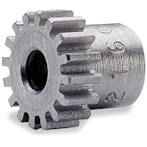 Boston Gear ND12B Spur Gear, 14.5 Pressure Angle, Steel, Inch, 12 Pitch, 0.500" Bore, 1.167" OD, 0.750" Face Width, 12 Teeth