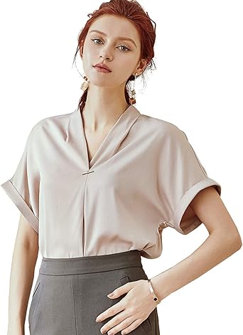 satin top blouse