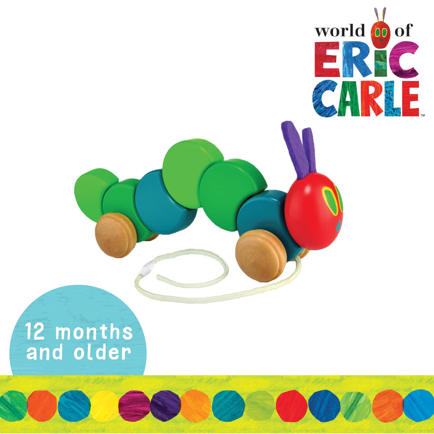 Mua World of Eric Carle, The Very Hungry Caterpillar Wood Pull Toy trên ...