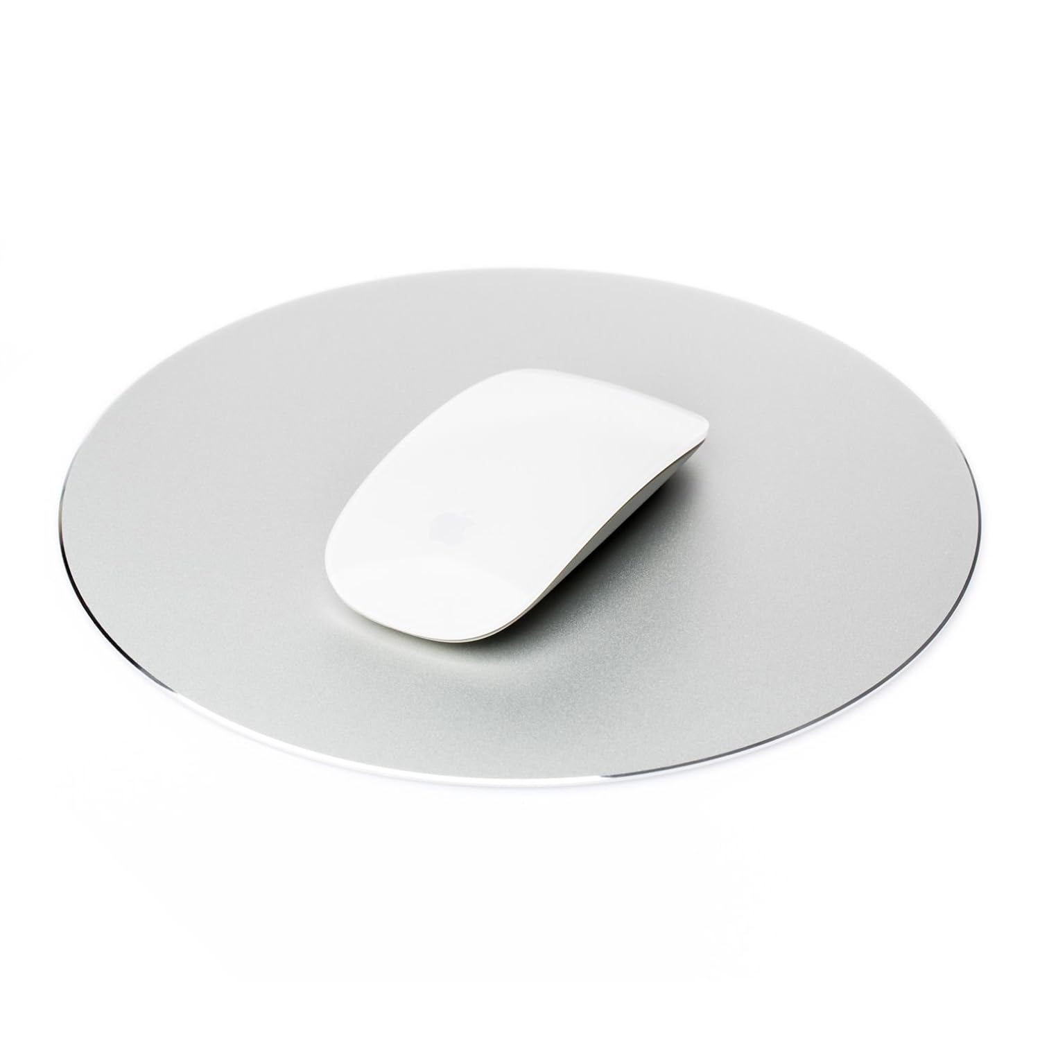 Mouse Mat Circular Gaming Aluminium Metal Mouse Pad with Waterproof Non